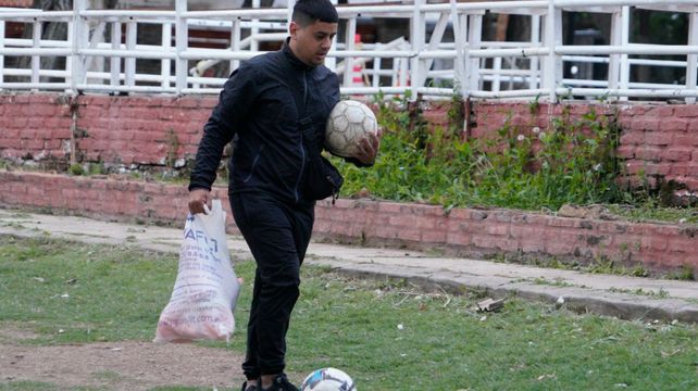 A entrenar. Los técnicos le ponen el hombro al club.