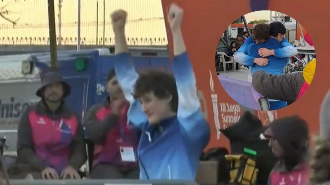 Santa Fe vibró con la medalla de oro que logró Alejo Suter en boulder
