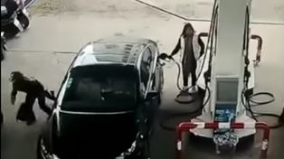 Motochorro inexperto: robó un bolso y se estrelló con la moto