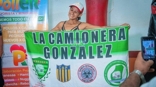 Cinthia González llegó holgadamente a dar la categoría y está lista para subirse al ring. “Es un compromiso súper importante”