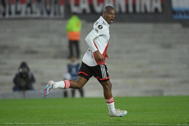 Nico De la Cruz marcó para River.&nbsp;