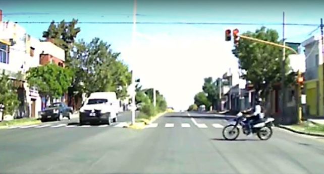 Violento accidente en avenida Ramírez