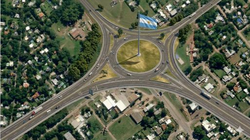 Roldán presentó a los vecinos el proyecto de una rotonda en rutas 9 y A012