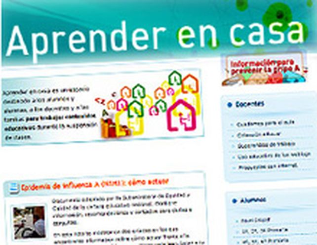 Receso escolar: el sitio Aprender en Casa bate r&eacute;cord y ya recibi&oacute; 200 mil visitas