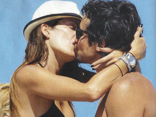 Isabel Macedo lució su espléndida figura junto a su nuevo novio