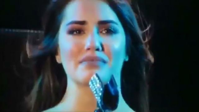 Lali publicó un video que muestra el momento de máxima emoción.