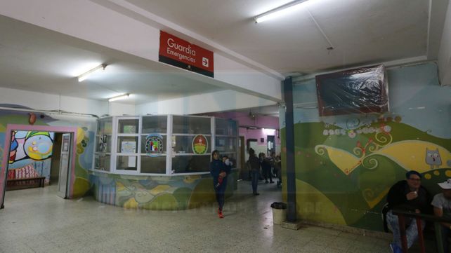 Muy grave. La pequeña se encuentra internada en Terapia del San Roque.