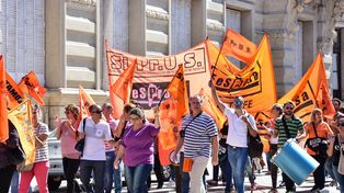 Tranbajadores de la Salud. Siprus