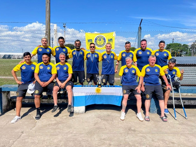 El equipo de Central de Fútbol para Amputados.&nbsp;