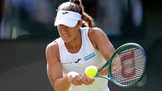 Solana Sierra se metió en la tercera ronda de Wimbledon