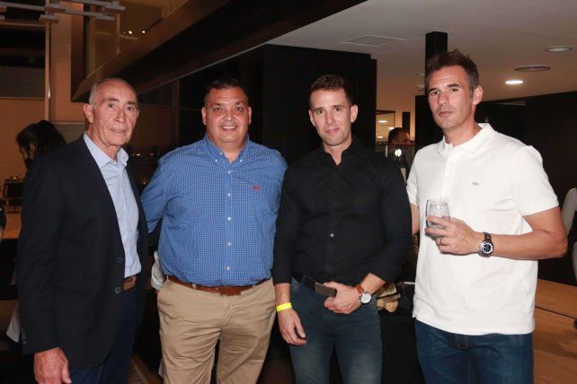 Roberto Playa, David, Gonzalo Gómez Insausti y Walter Walsh