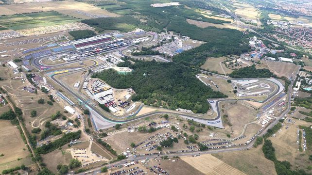 El autódromo de Hungaroring