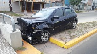 Accidente en Blas Parera y Chaco.