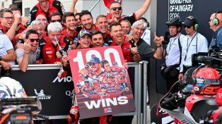 Marc Márquez se llevó el Gran Premio de Hungría de MotoGP