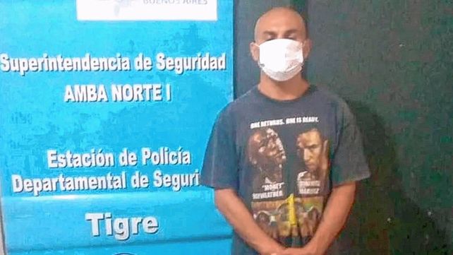 Detuvieron a Rodrigo La Hiena Barrios por violencia de género