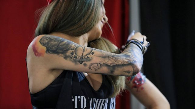 Barbas, bigotes y tatuajes en la convención internacional de Bucarest