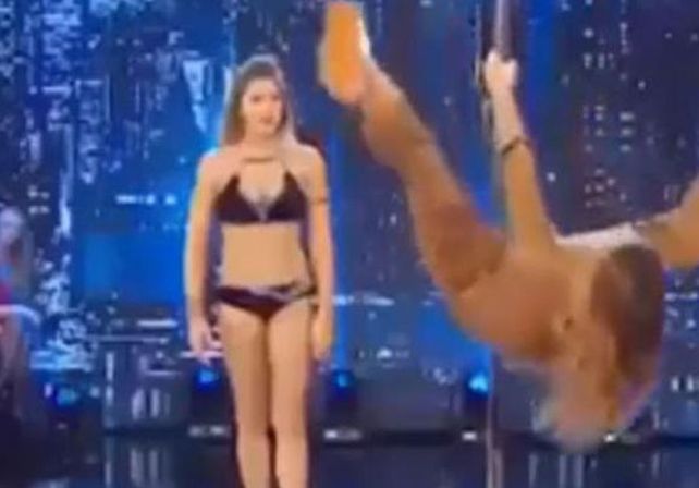 Un baile erótico terminó en caída y con una Miss Francia en el hospital