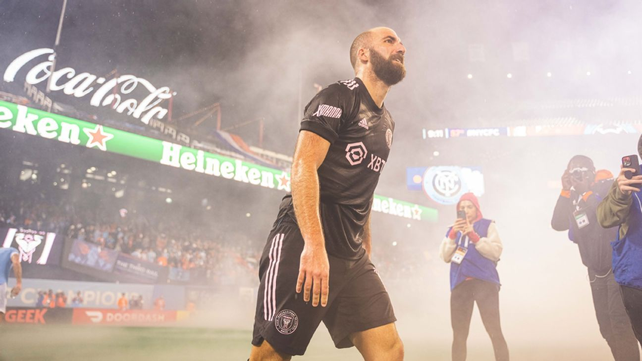 Gonzalo Higuaín se retiró del fútbol tras la eliminación del Inter Miami