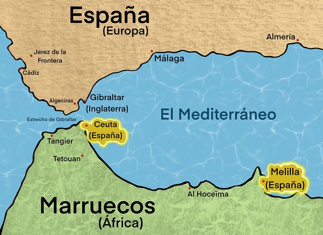 Por qué Ceuta y Melilla siguen bajo soberanía española pese a estar en territorio africano