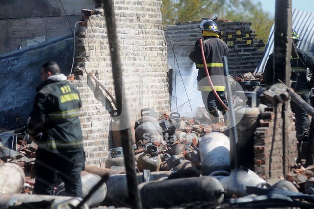 La explosión del depósito de garrafas que sacudió a la ciudad de Rincón