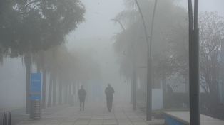 Este jueves, la niebla volvió ser la vedette en las primeras horas del día.&nbsp;
