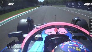 Video: Colapinto superó a Ocon antes de su despiste en el GP de Emilia Romaña