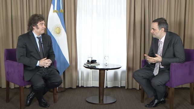 Milei dirigió un mensaje a sindicatos y movimientos sociales.&nbsp;