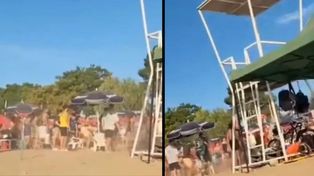 Poletti lamentó los disturbios en la Costanera y dijo que es imposible tener un policía al lado de cada ciudadano