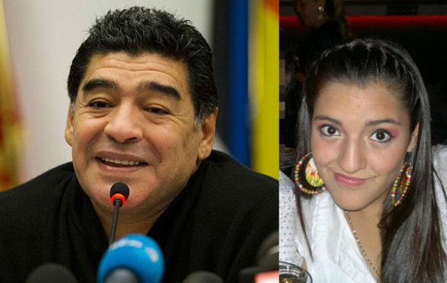 Diego. El astro se alegró cuando Jana