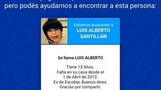 La leyenda de Error 404 podrá ser utilizada para buscar a chicos perdidos