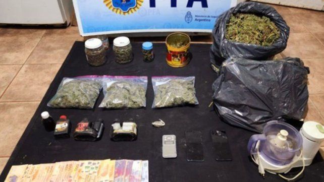 Cayó una banda que enviaba droga de Paraná a Concepción del Uruguay