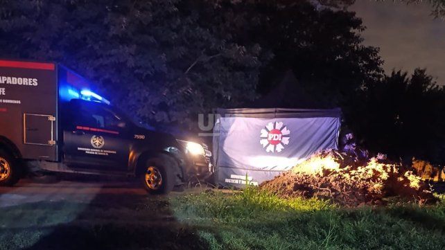 El lugar en dónde sucedió el crimen de Amarilla