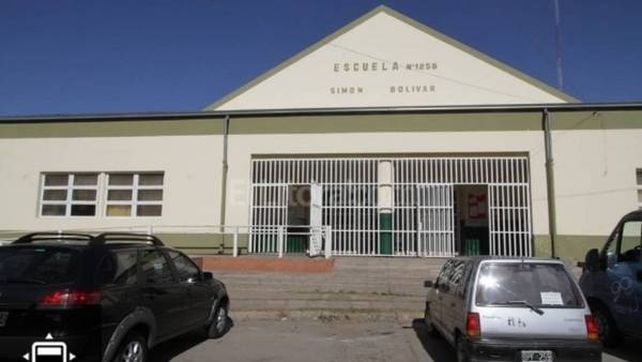 La escuela Simón Bolívar donde ayer fue asaltada la docente.&nbsp;