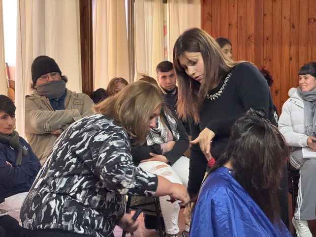 Al concluir el curso de peluquería