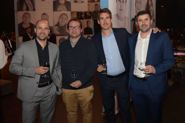 Alejandro Scarabelli, Andrés Vigna, Juan Pablo Volkart y Rodrigo González.