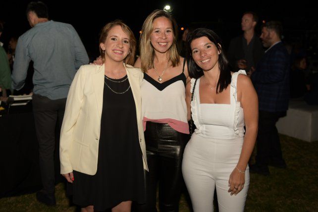 Belén Radovani, Judith Oshiro y Cintia Comini