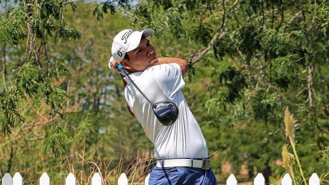 Un gran desempeño tuvo el santafesino Joaquín Ludueña en Estancias Golf Club.
