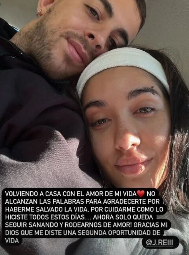 María Becerra fue dada de alta tras atravesar un grave episodio de salud que conmocionó a sus seguidores.
