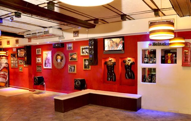 El interior del bar Rock & Soul