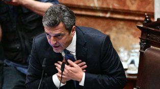 Para adelante. El ministro de Economía, Sergio Massa, alivió la carga de vencimientos hasta abril.