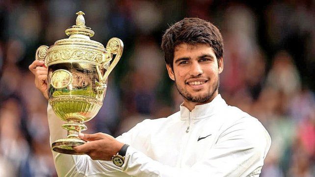 Carlos Alcaraz hizo historia en Wimbledon.