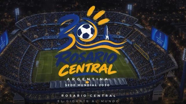 Rosario Central presentó al Gigante de Arroyito como sede para el Mundial 2030