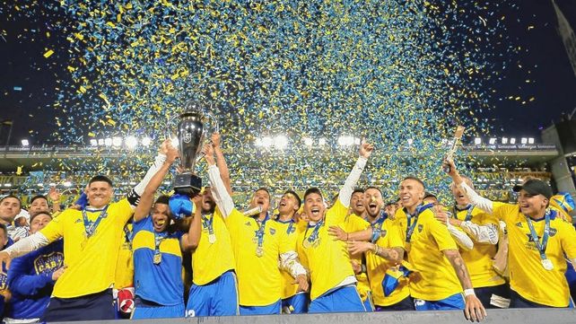 Boca se consagró campeón de la Liga Profesional y su presidente