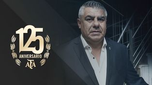 El mensaje de Tapia en el cumpleaños de la AFA