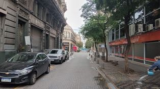 Así se presenta el cielo de Rosario alrededor de las 7.30 de este sábado.&nbsp;