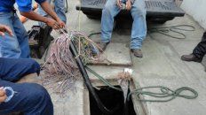 El robo de cables, un dolor de cabeza para usuarios y empresas. Imagen ilustrativa. El robo de cables, un dolor de cabeza para usuarios y empresas. Imagen ilustrativa.