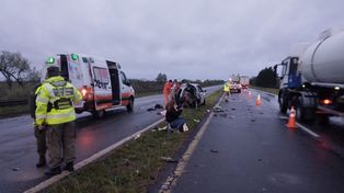 Tres muertos y cinco heridos tras un choque múltiple en el complejo Zárate-Brazo Largo: