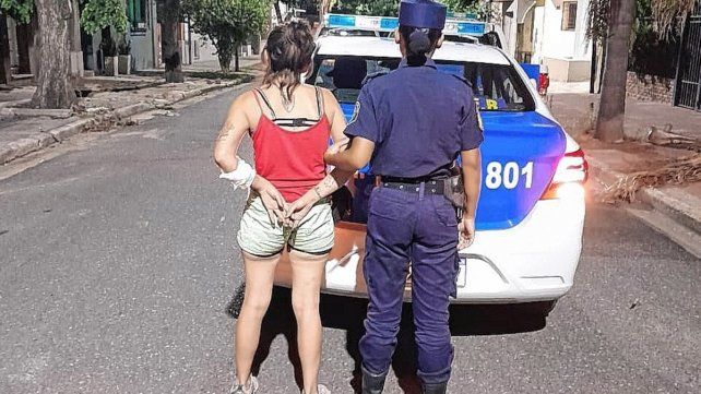 Joven que había robado varias veces, esta madrugada fue nuevamente detenida