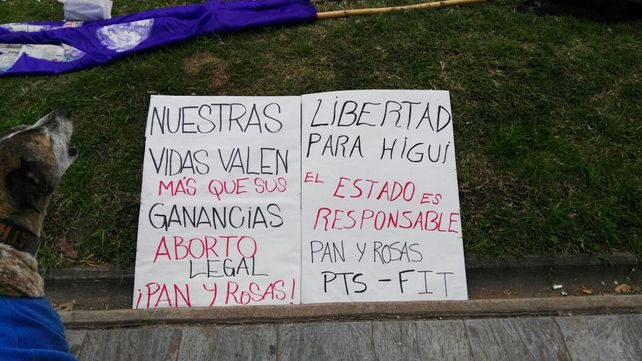 Multitudinaria marcha contra la violencia machista en Paraná