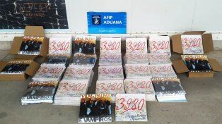 AFIP Aduana incautó 500 vinilos de Vilma Palma e Vampiros que intentaban entrar al país como equipaje personal. En redes sociales hubo chanzas sobre el hecho